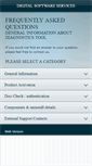 Mobile Screenshot of digitalsoftwareservices.com